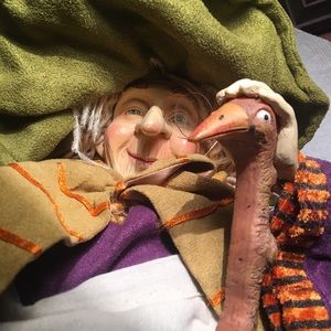 Krinkles department 56 Halloween decoration witch